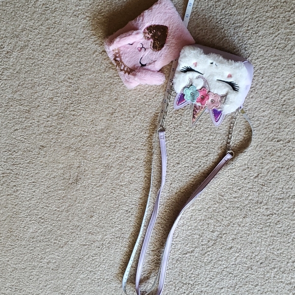 New Unicorn purse and Furry Bunny Diary - Picture 5 of 10